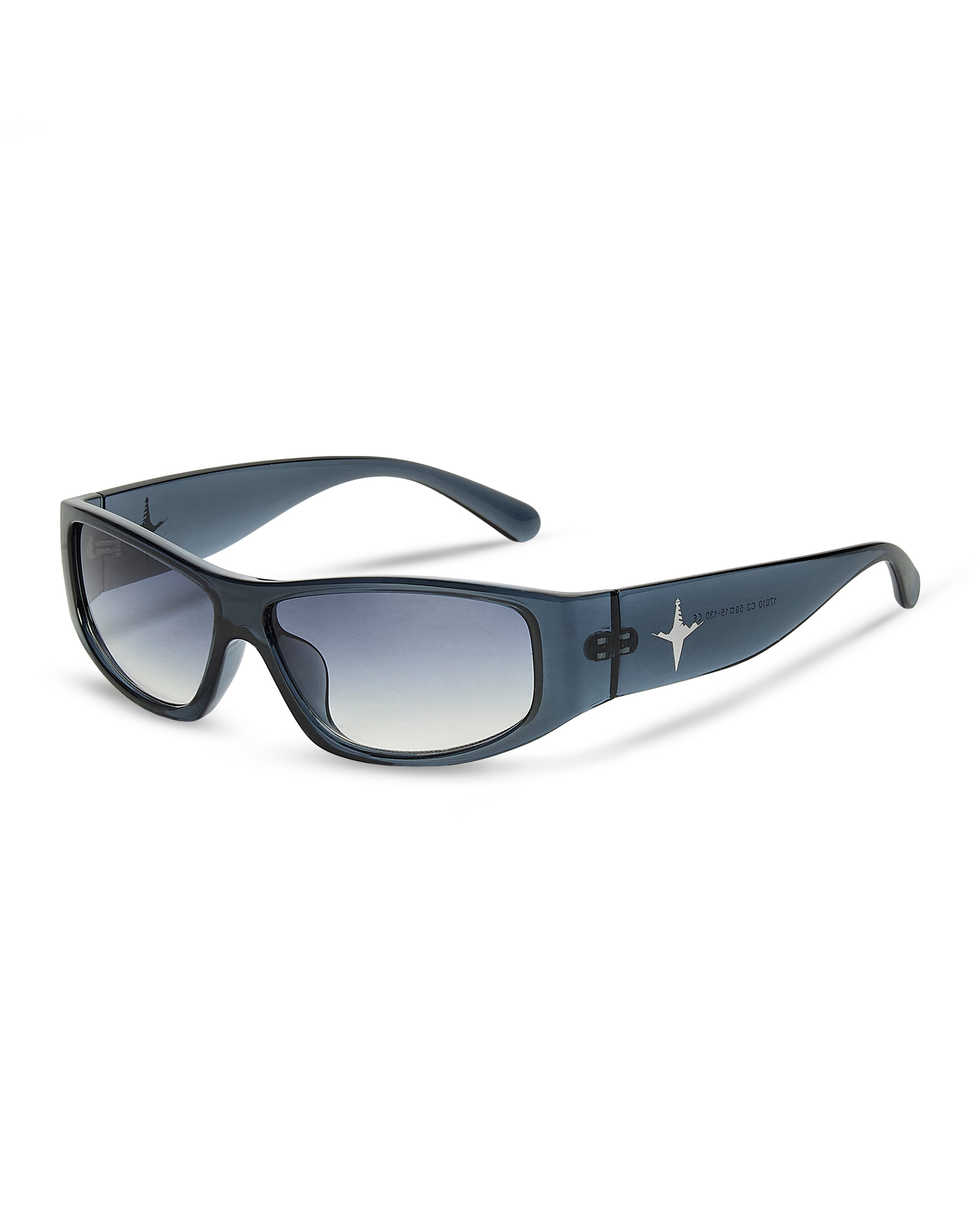 RVE RACER SUNGLASSES - GREY/BLUE