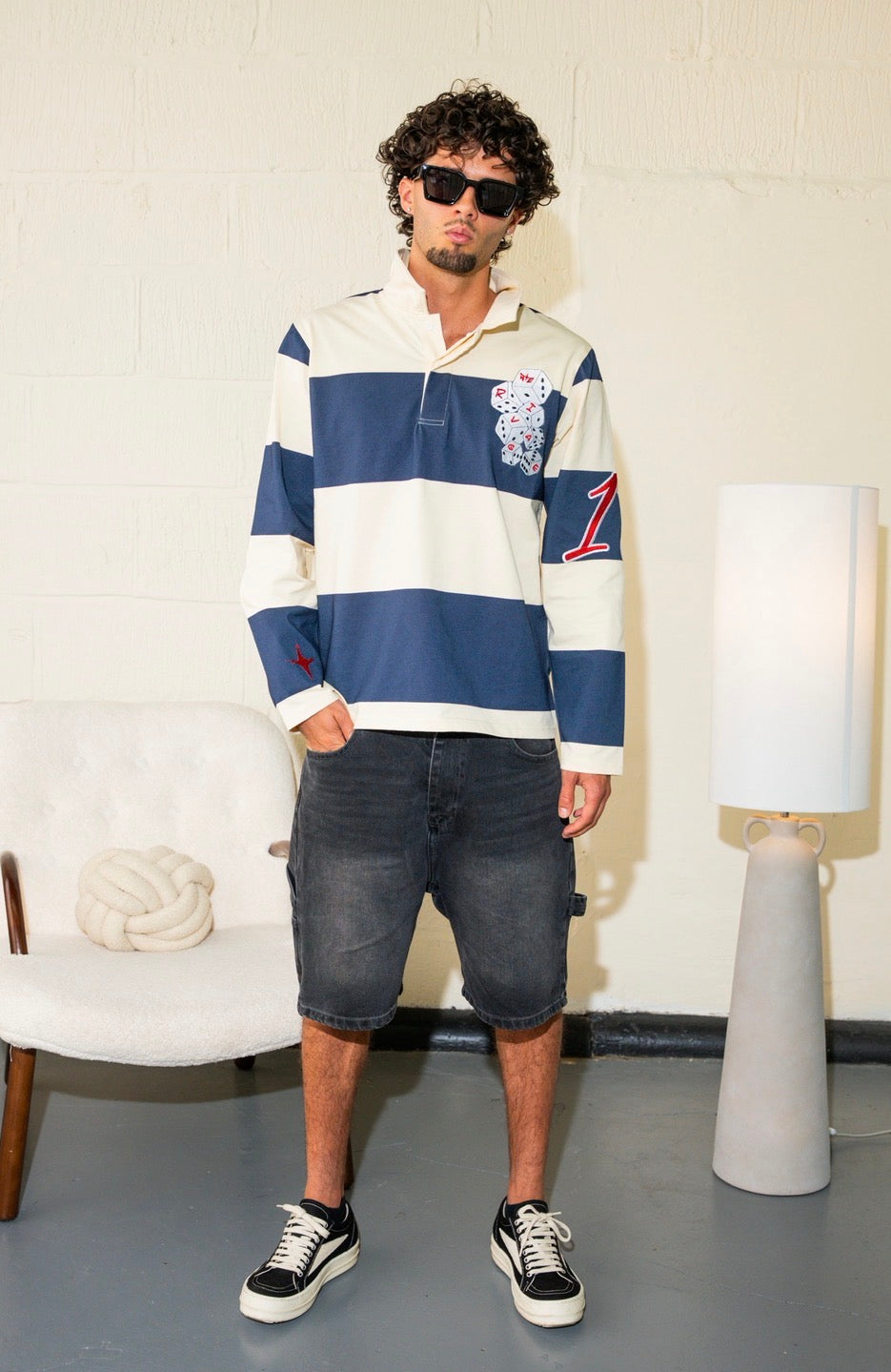 ROLL THE DICE RUGBY POLO
