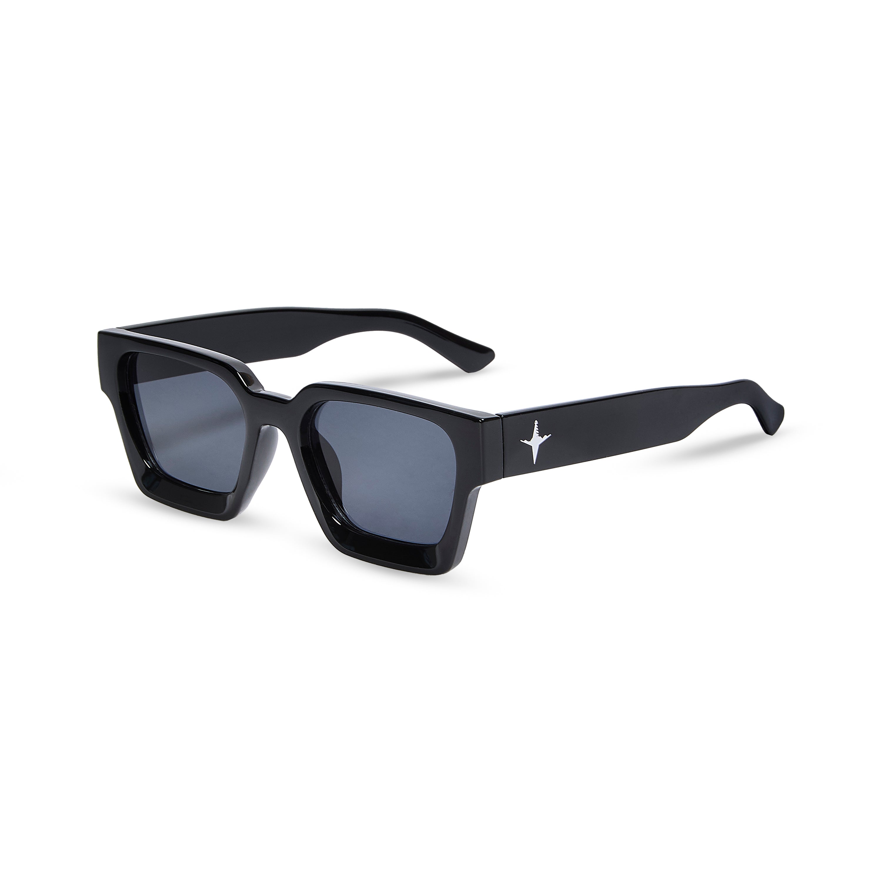 RVE CHROME SUNGLASSES - BLACK