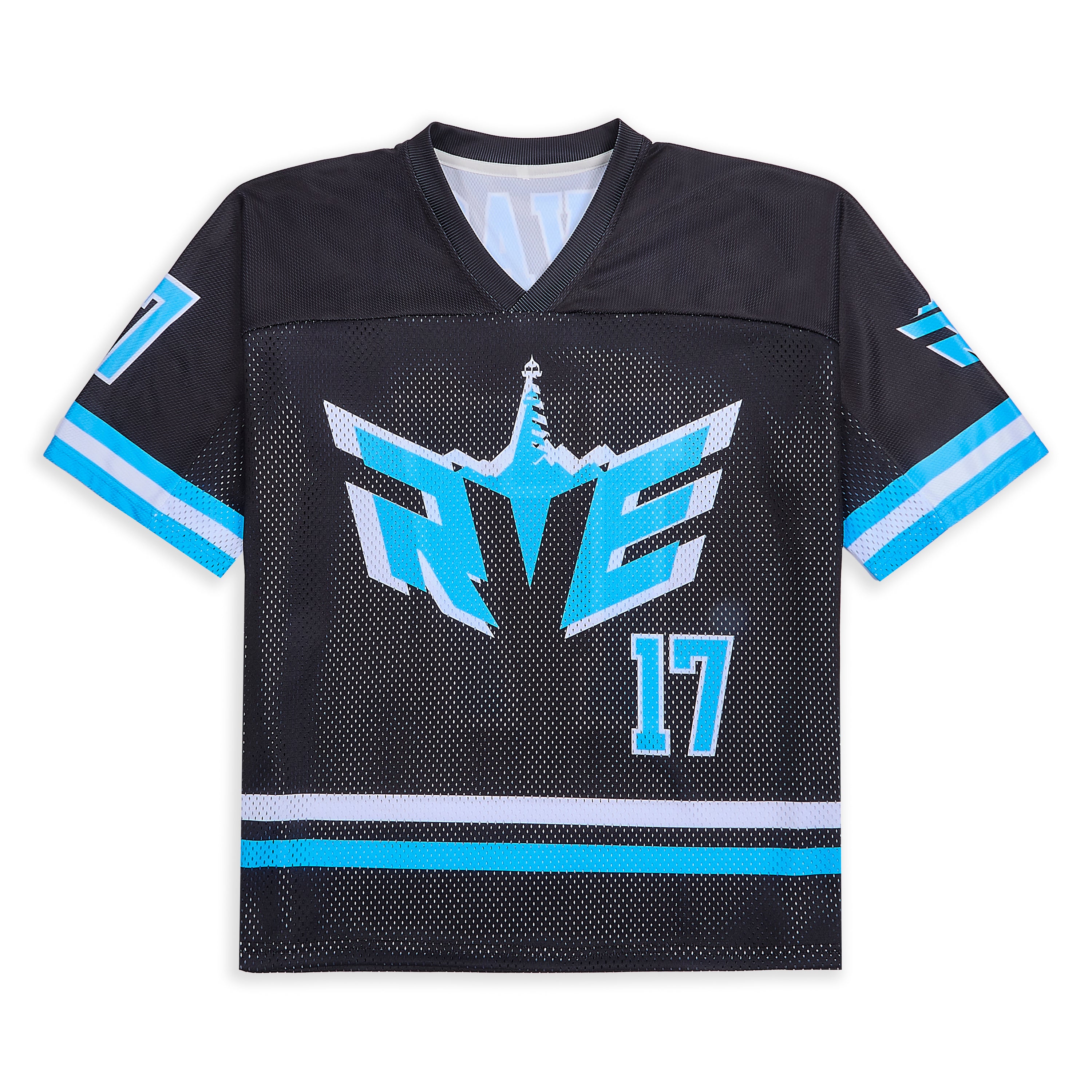 RVE JERSEY - BLACK/BLUE
