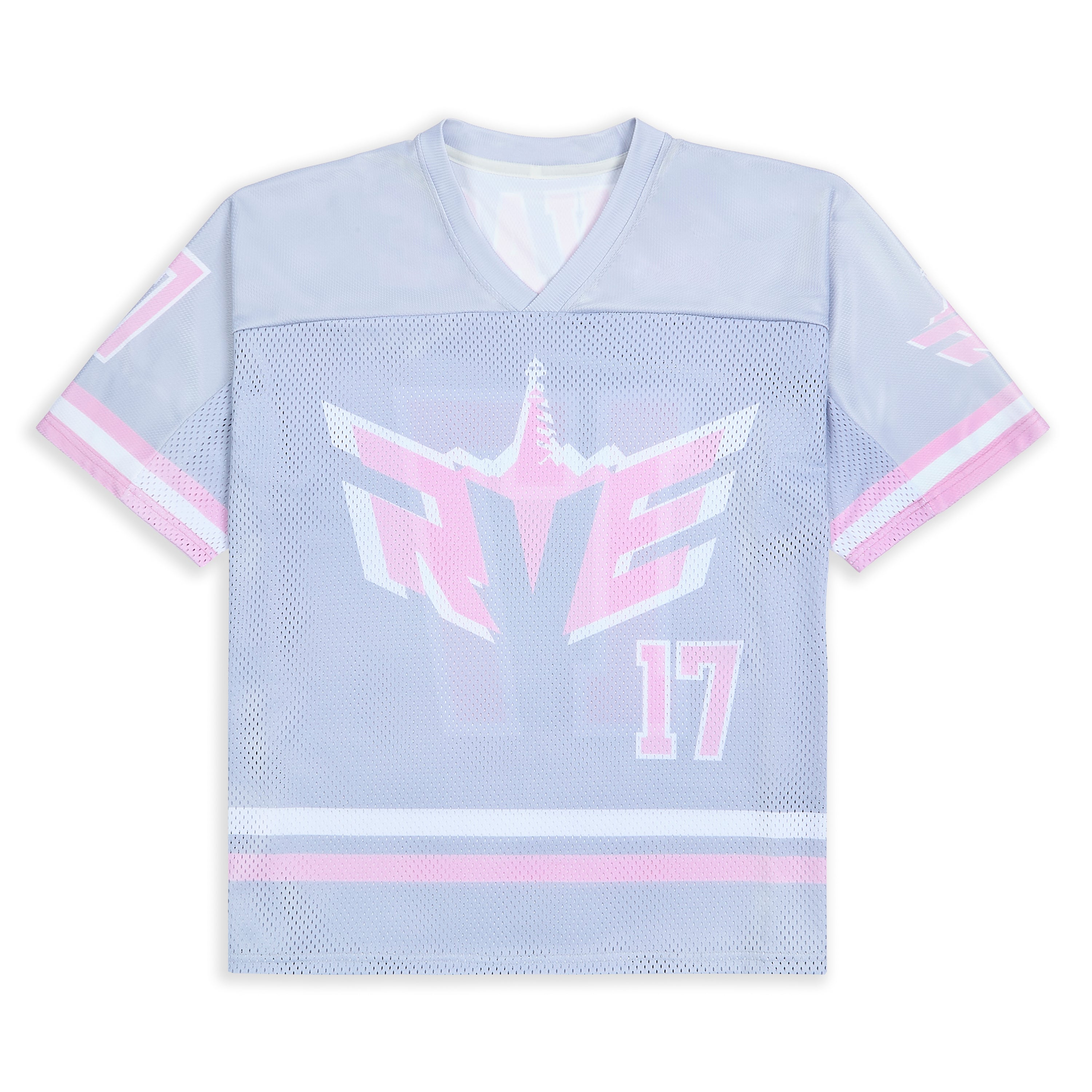 RVE JERSEY - GREY/PINK