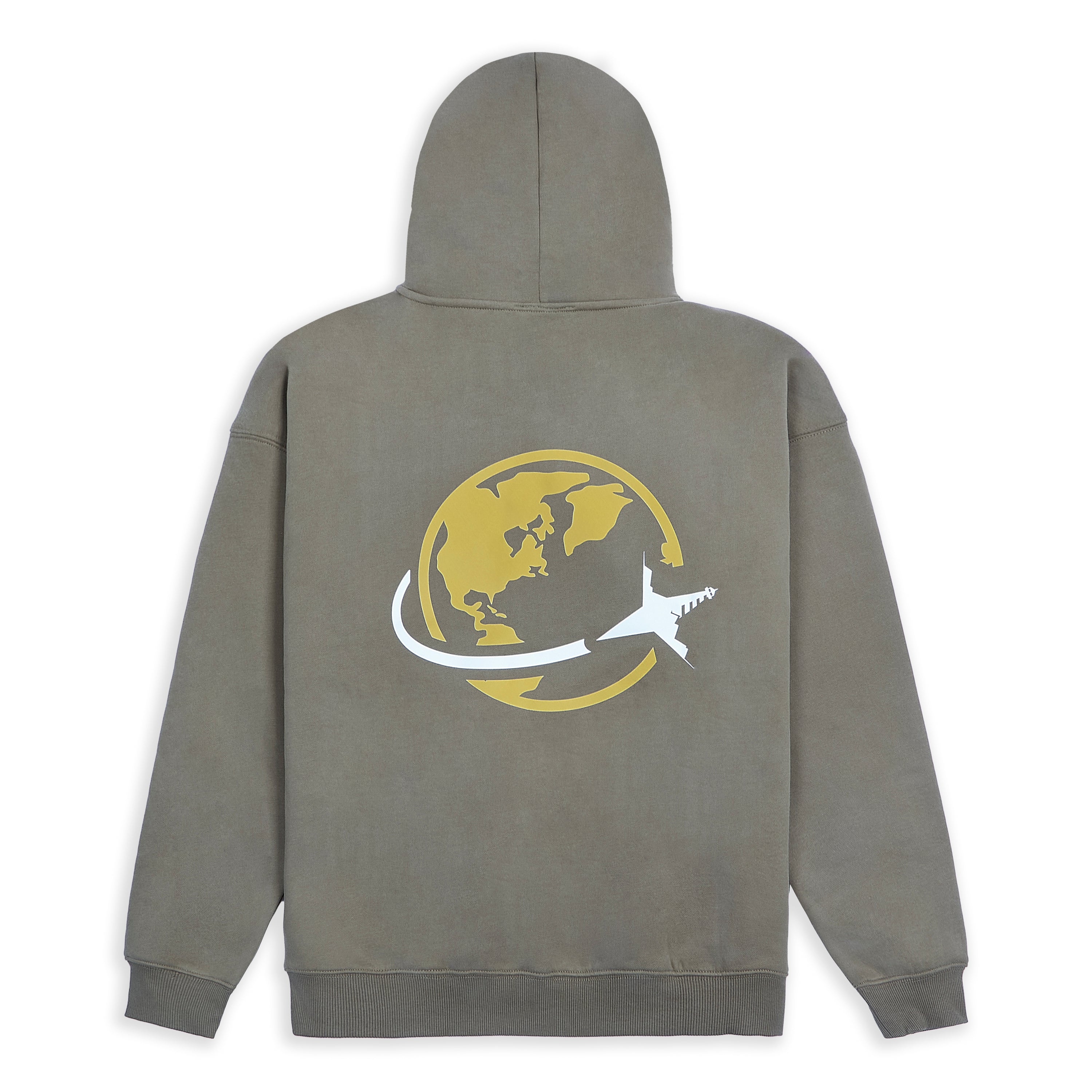 RVE WING HOODIE - TAUPE